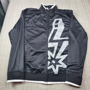 San Antonio Spurs Jacket Mens 2XL Black NBA Basketball Ultra Game Full Zip